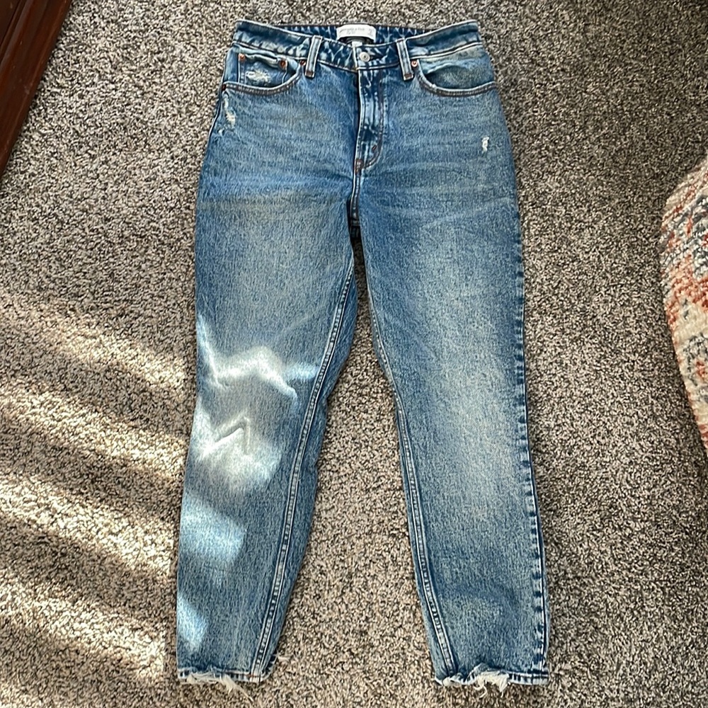 Abercrombie mom jeans